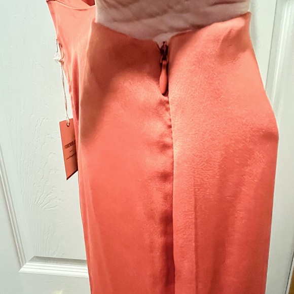 Forever 21 Maxi Dress Long Len Amber NWT - Picture 8 of 11